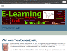 Tablet Screenshot of engwi4u.de